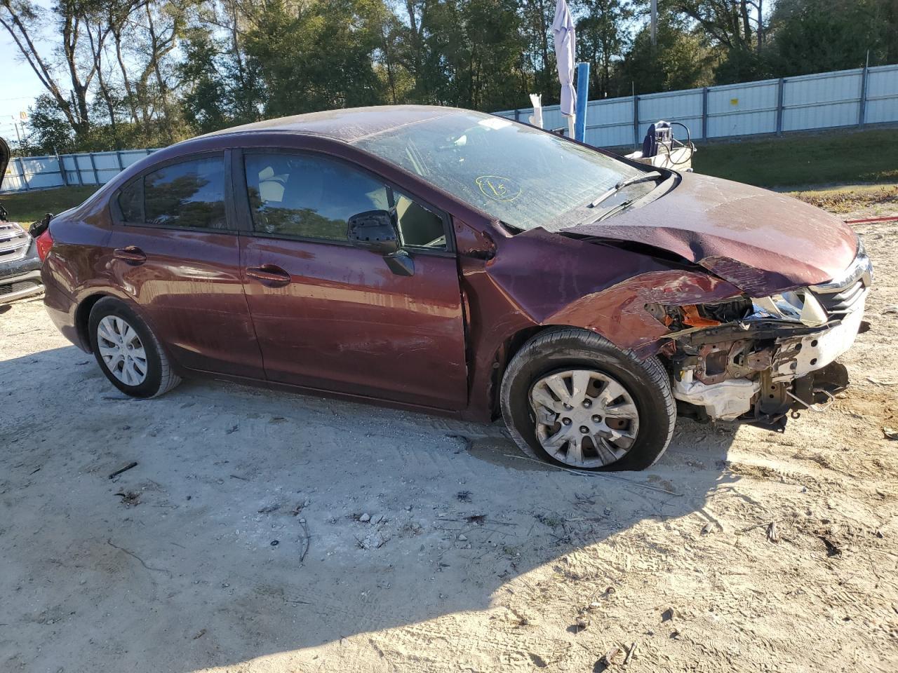 2012 HONDA CIVIC LX - Фото 4