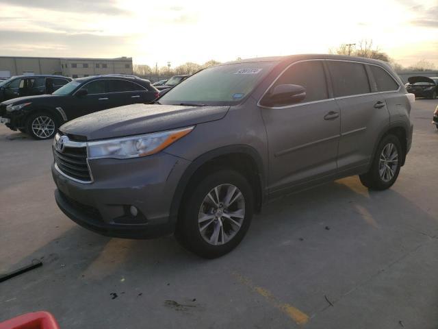 2015 Toyota Highlander Le