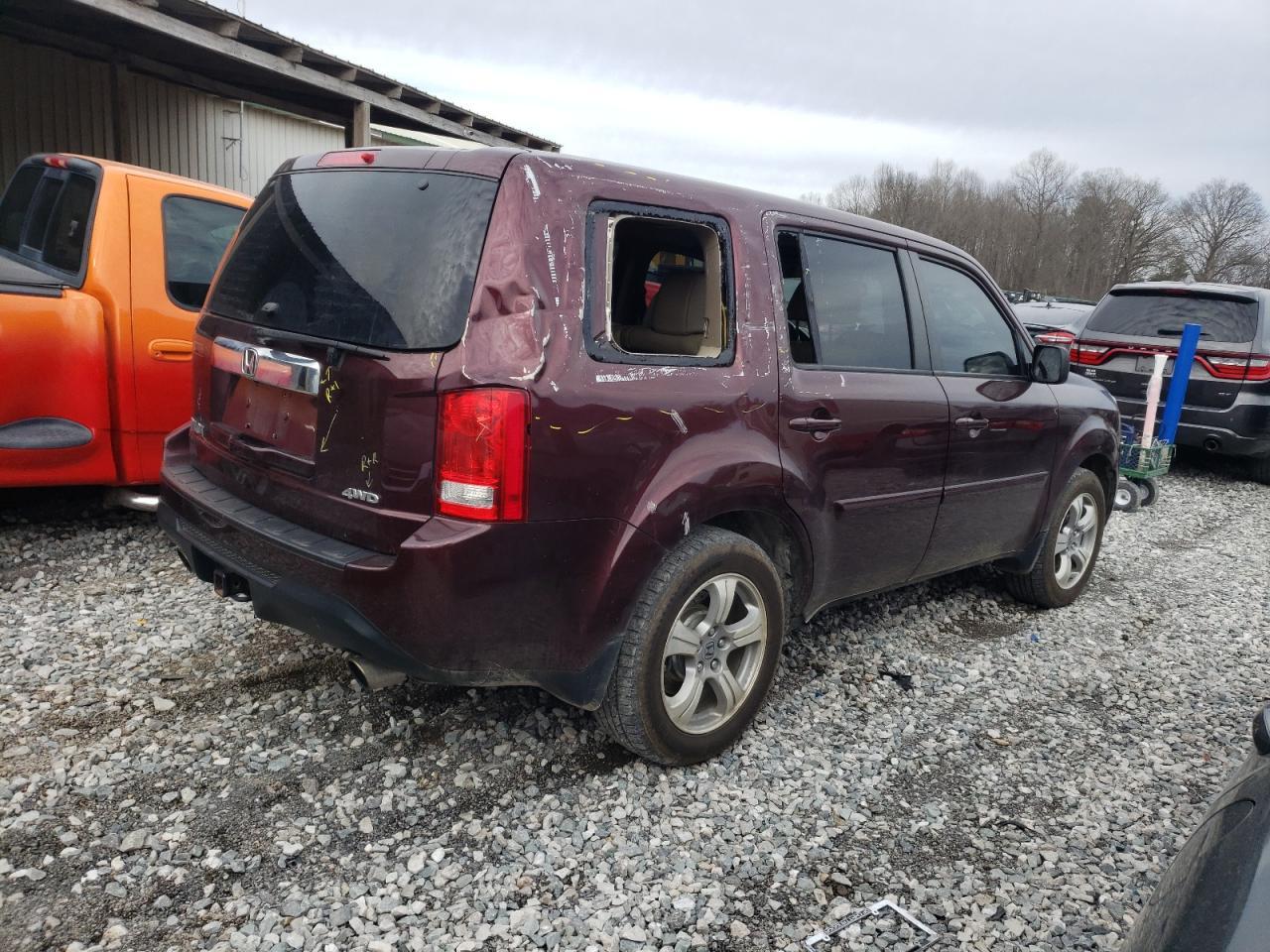 2015 HONDA PILOT EXL - Фото 3