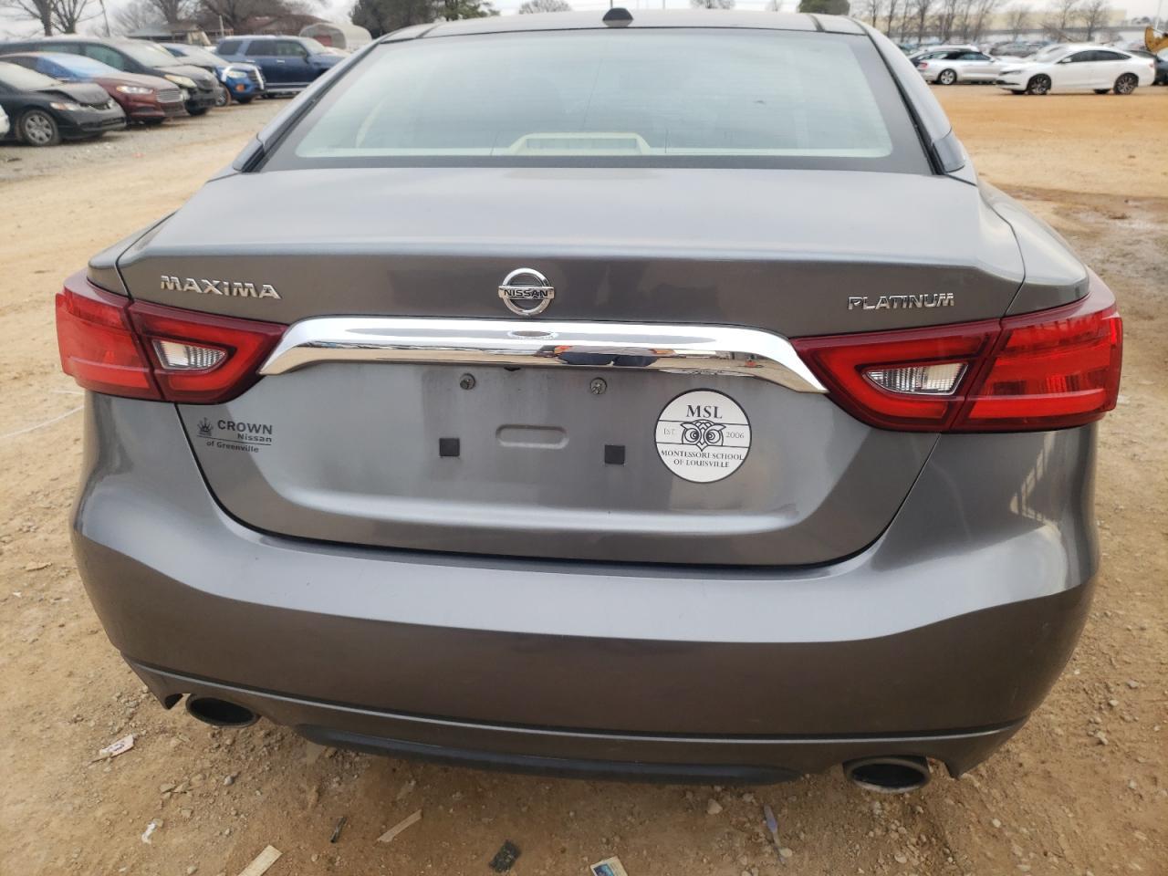 2016 NISSAN MAXIMA 3.5 - Фото 6