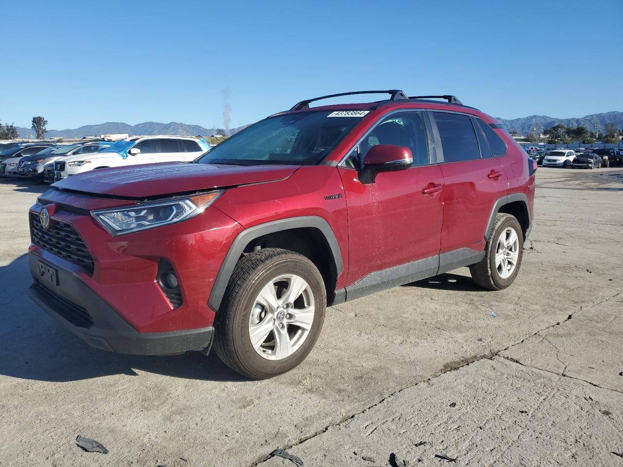 2021 TOYOTA RAV4 XLE car image