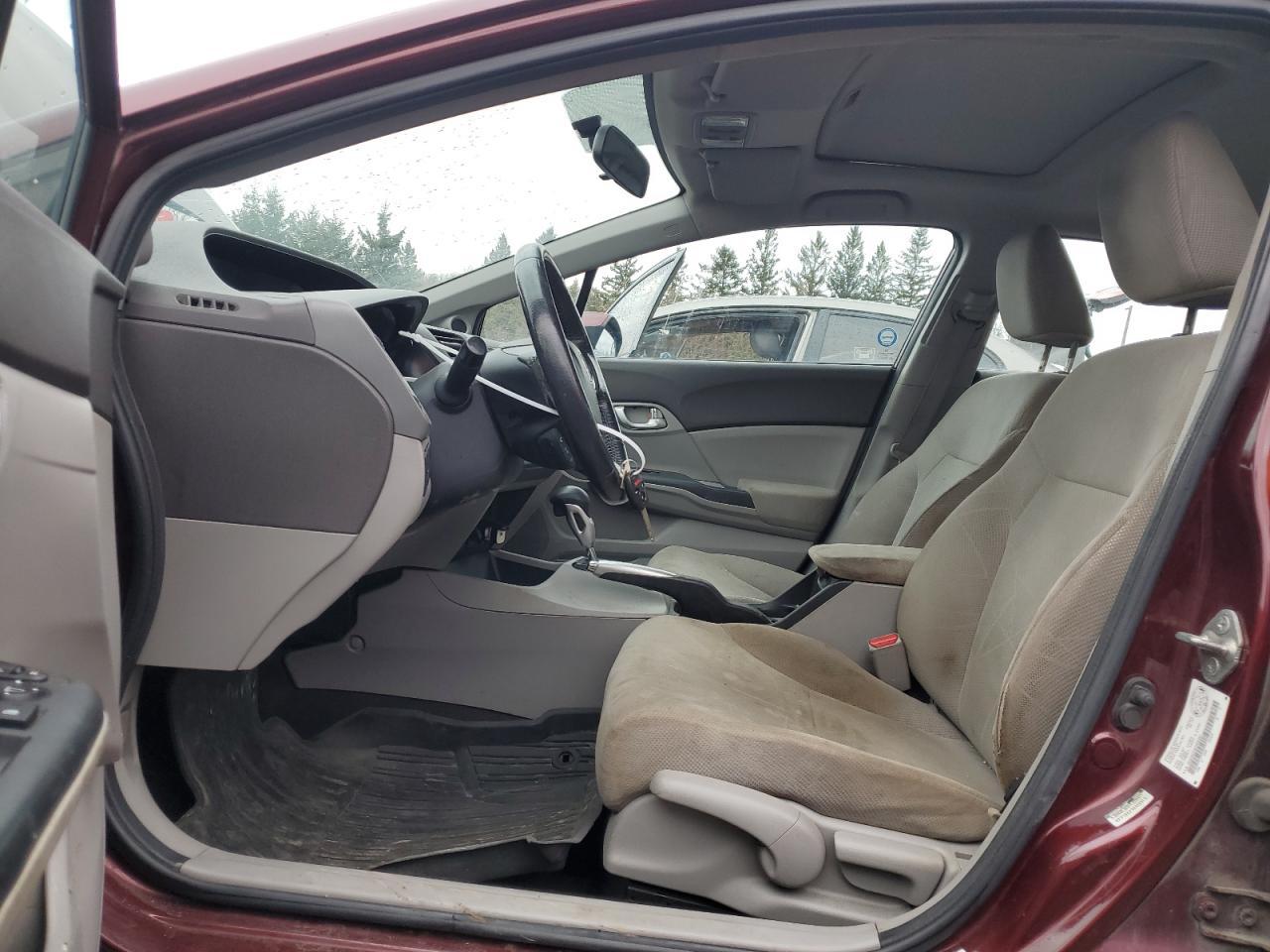 2012 HONDA CIVIC LX - Image 7