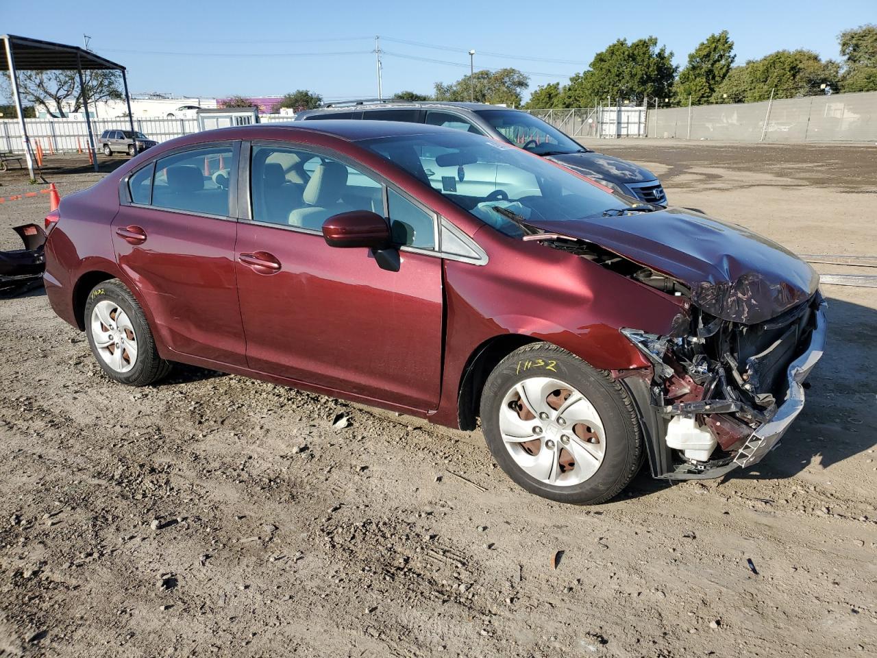 2015 HONDA CIVIC LX - Фото 4