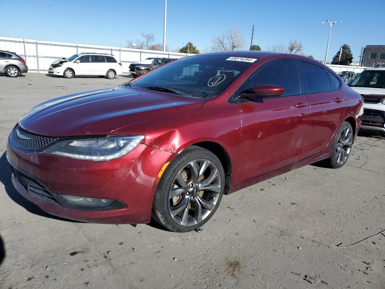 2015 CHRYSLER 200 S
