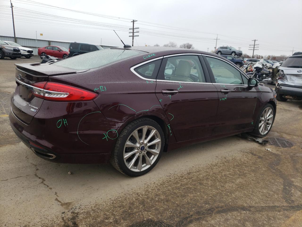 2017 FORD FUSION - Фото 3