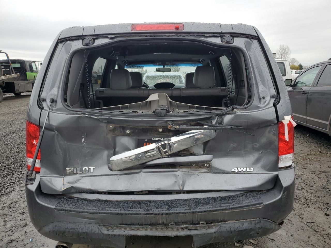 2012 HONDA PILOT EXL - Фото 6