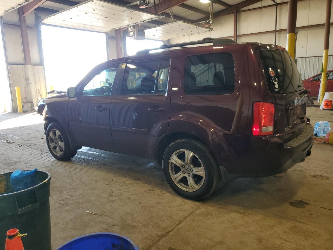 2012 HONDA PILOT EXL - Image 2