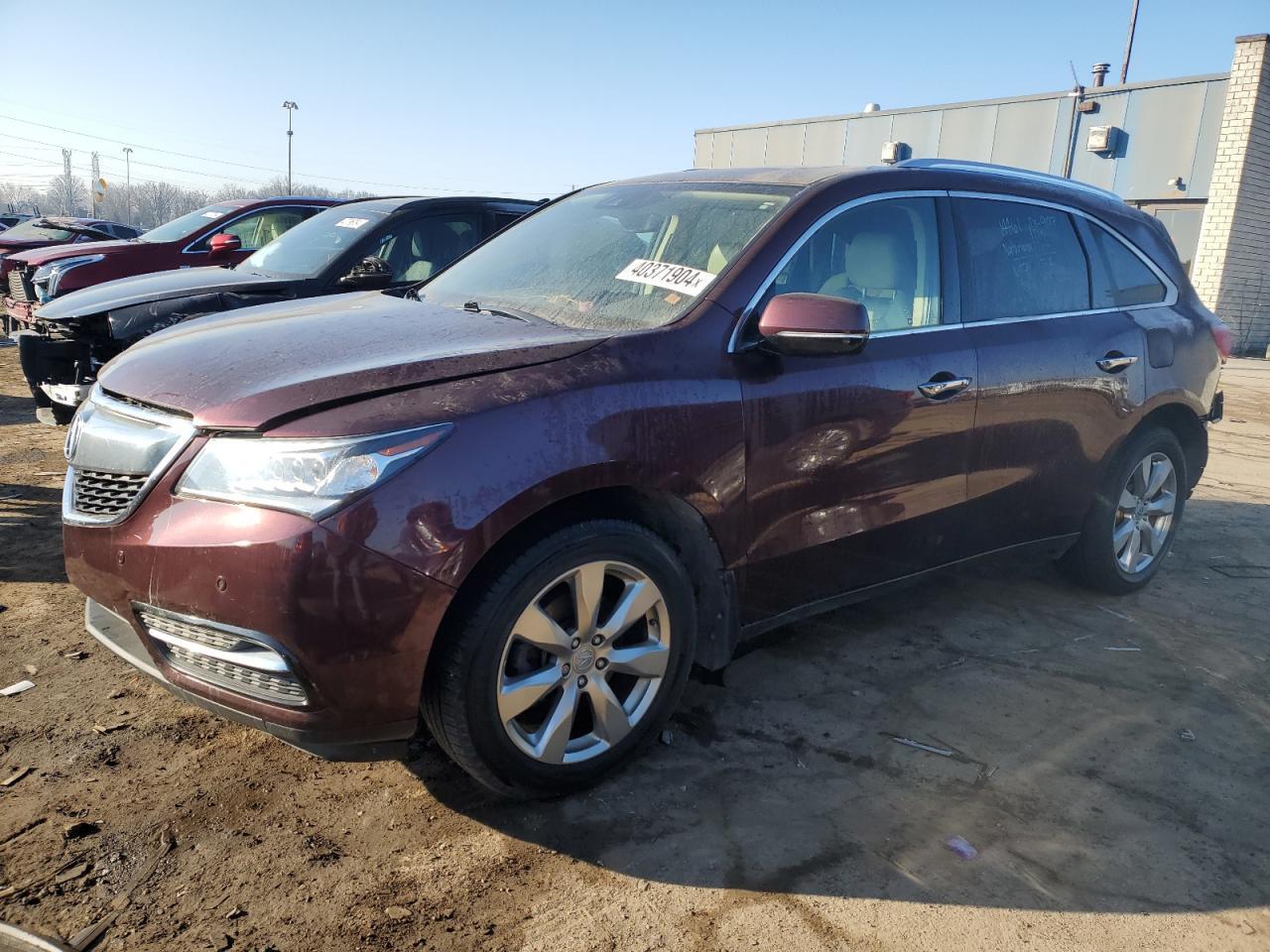 2016 ACURA MDX ADVANC car image