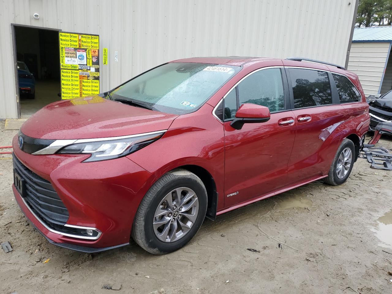 2021 TOYOTA SIENNA XLE car image