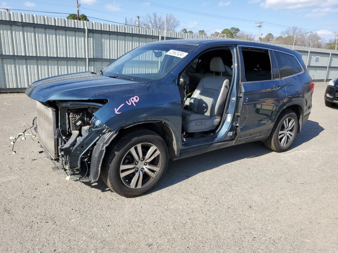 2017 HONDA PILOT EXL