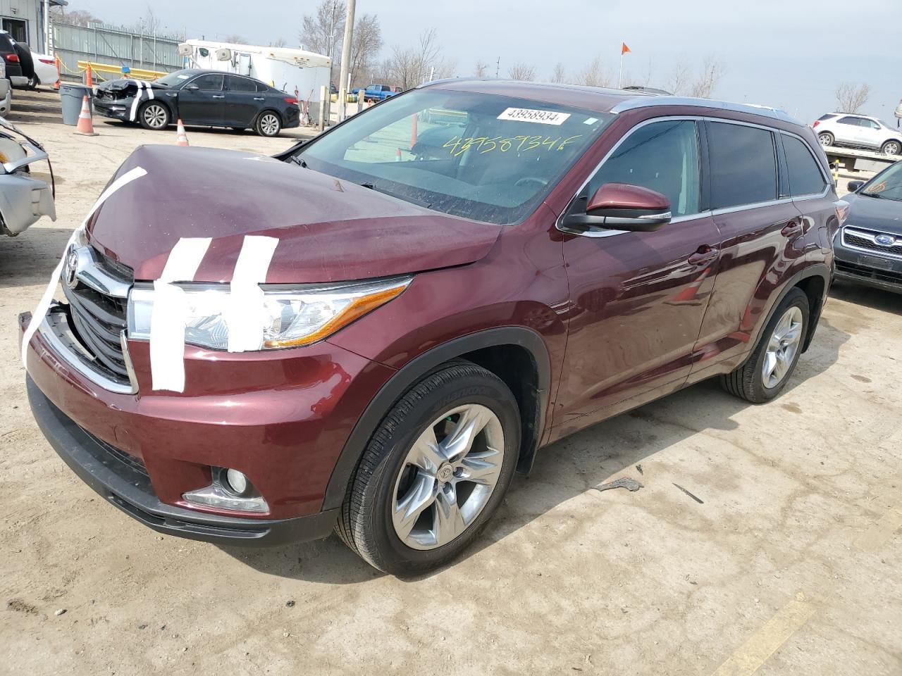 2014 TOYOTA HIGHLANDER