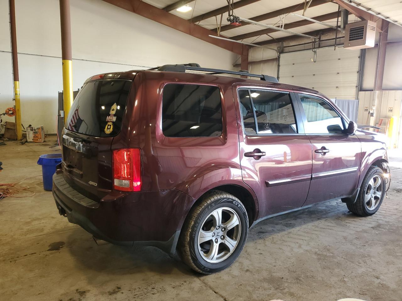 2012 HONDA PILOT EXL - Image 3