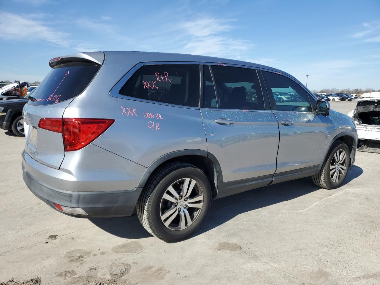 2016 HONDA PILOT EXLN - Image 3