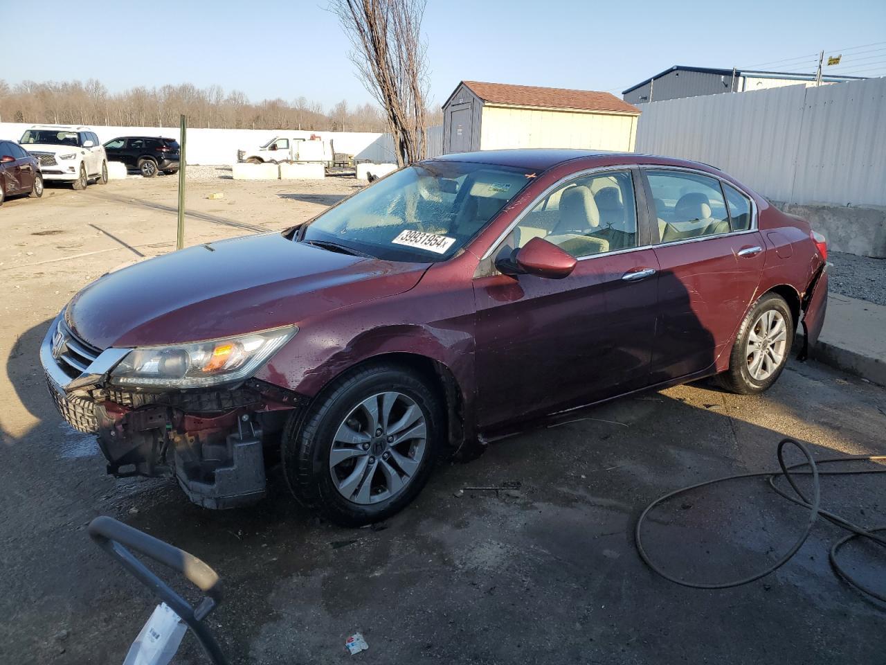 2014 HONDA ACCORD LX