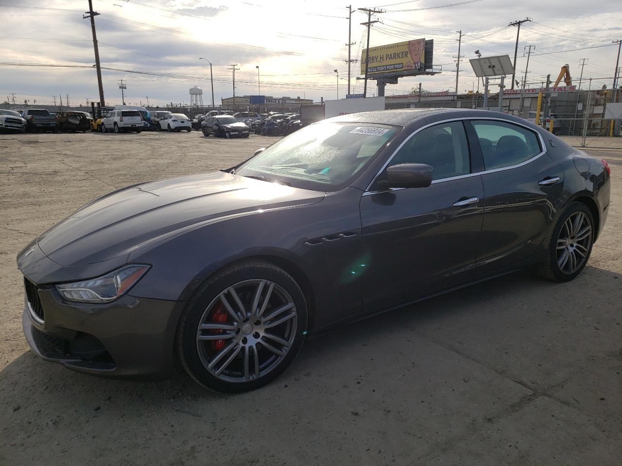 2016 MASERATI GHIBLI S car image