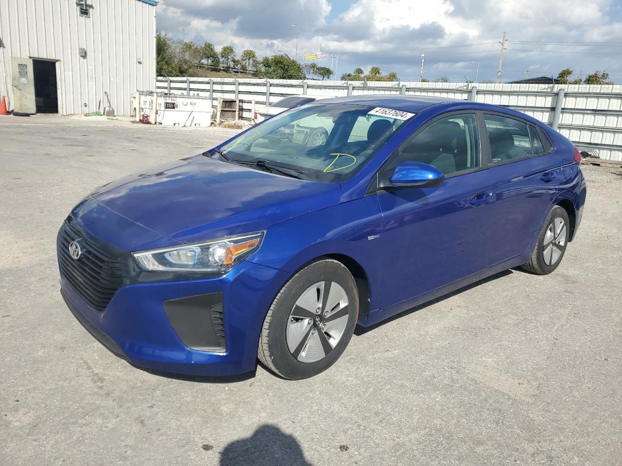 2019 HYUNDAI IONIQ BLUE car image