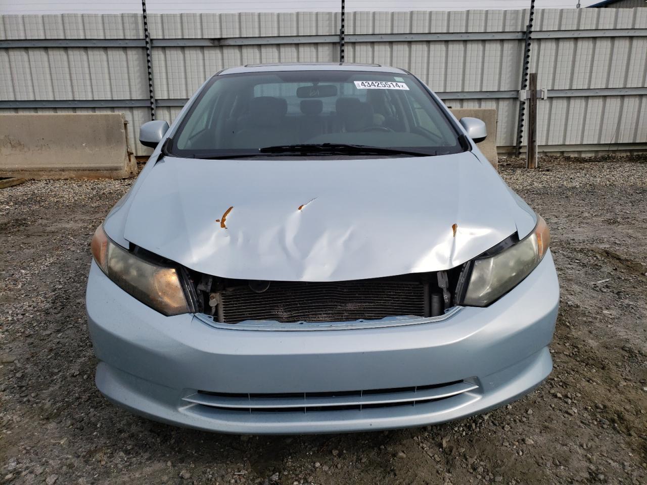2012 HONDA CIVIC EXL - Image 5