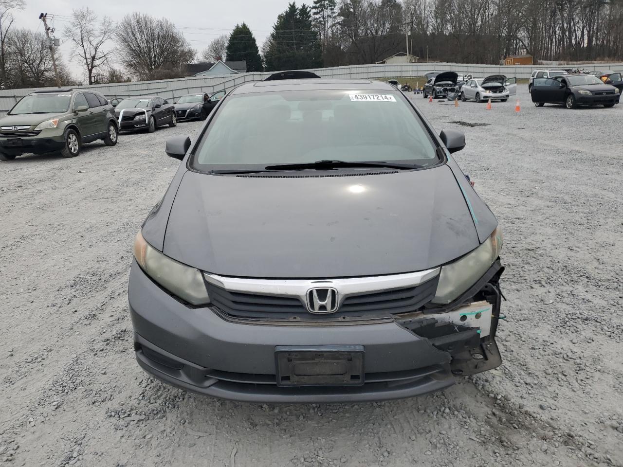 2012 HONDA CIVIC EX - Фото 5