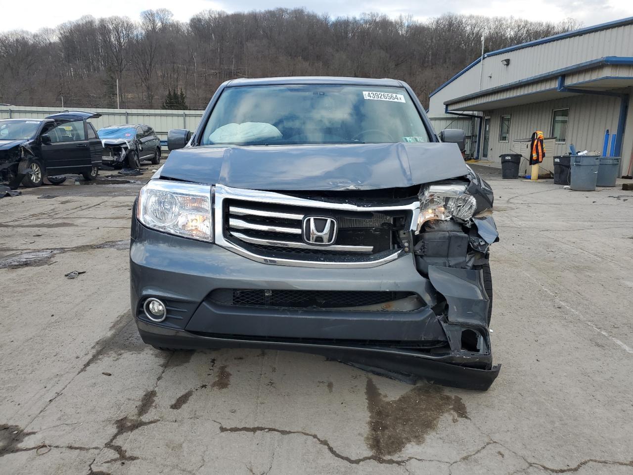 2013 HONDA PILOT EXL - Image 5