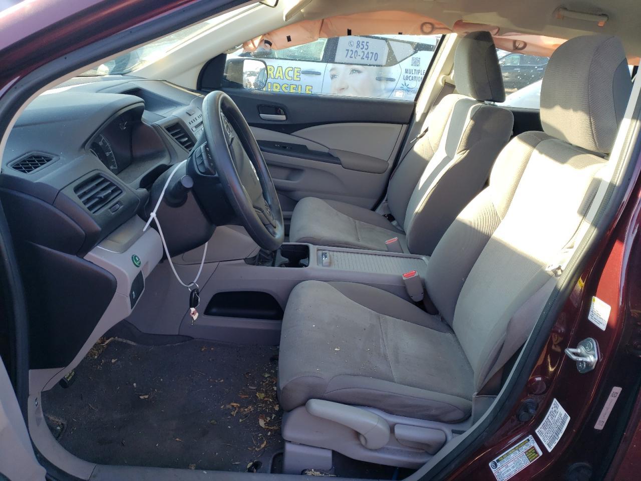2012 HONDA CR-V LX - Image 7