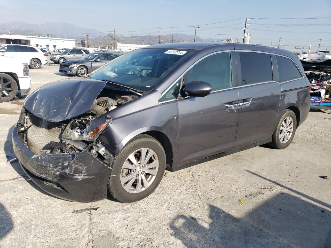 2016 HONDA ODYSSEY EX