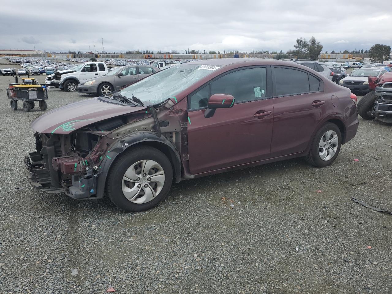 2014 HONDA CIVIC LX