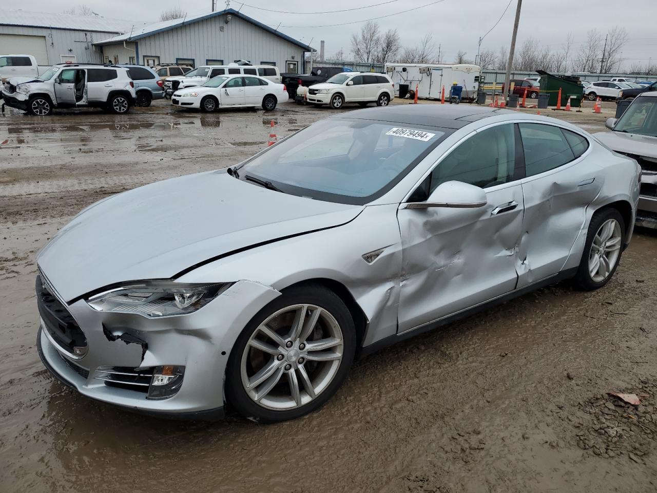 2014 TESLA MODEL S car image