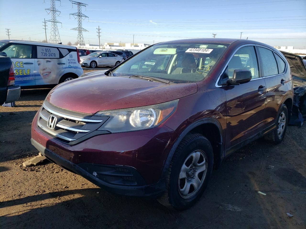 2012 HONDA CR-V LX