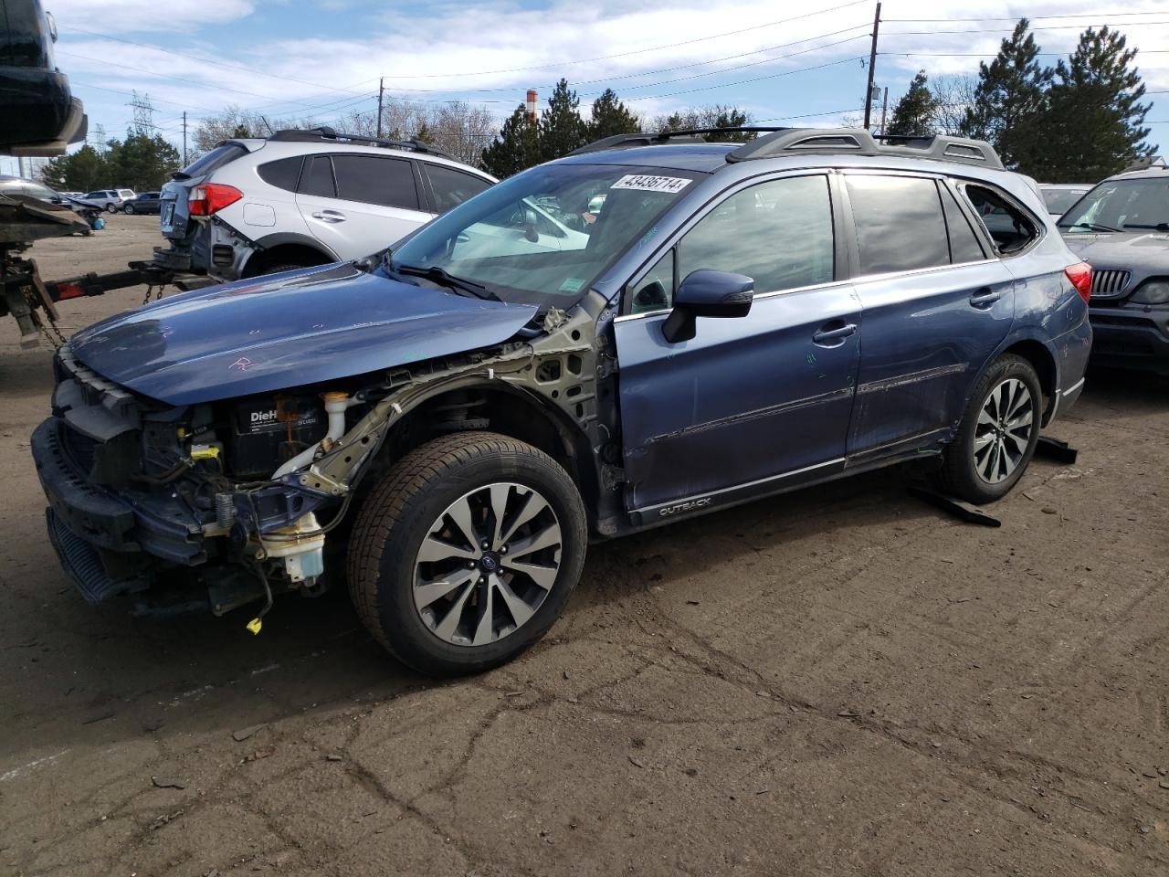 2016 SUBARU OUTBACK 3.