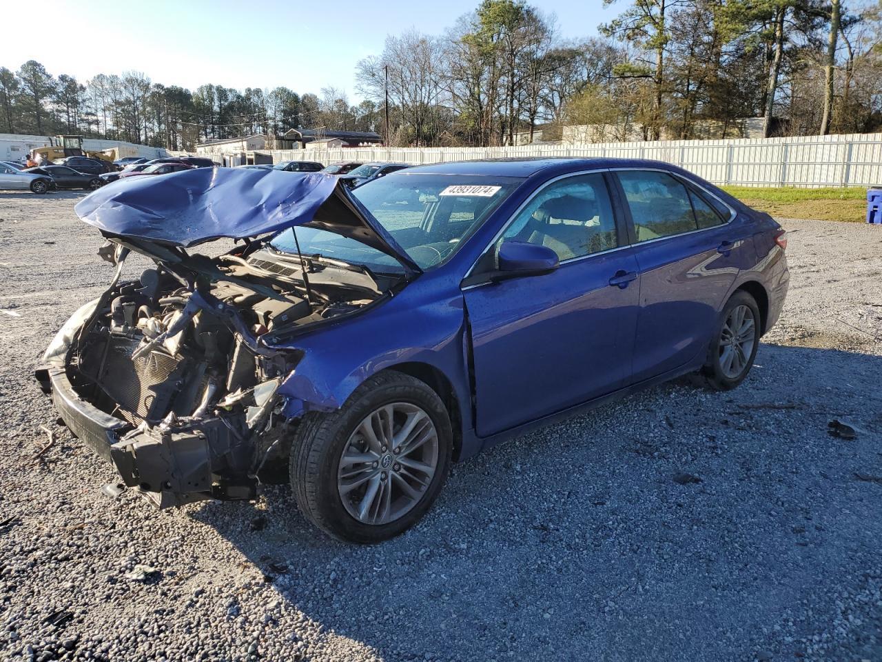2016 TOYOTA CAMRY LE