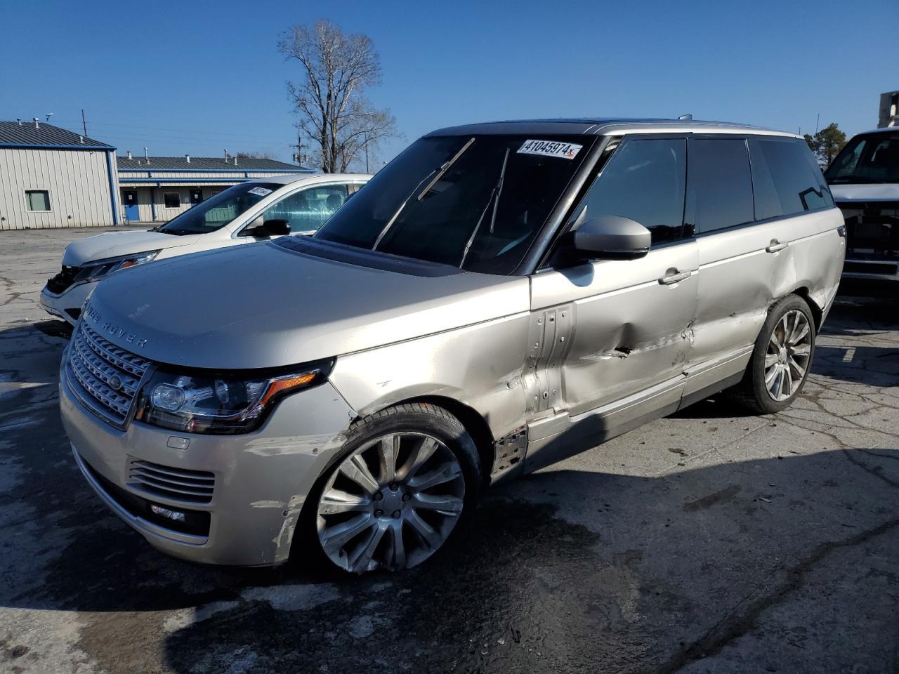 2017 LAND ROVER RANGE ROVE