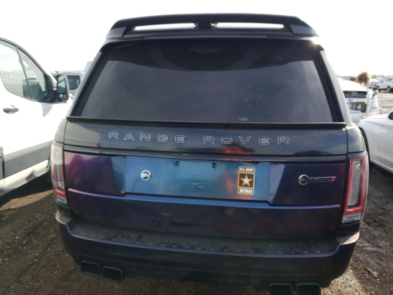 2016 LAND ROVER RANGE ROVE - Фото 6