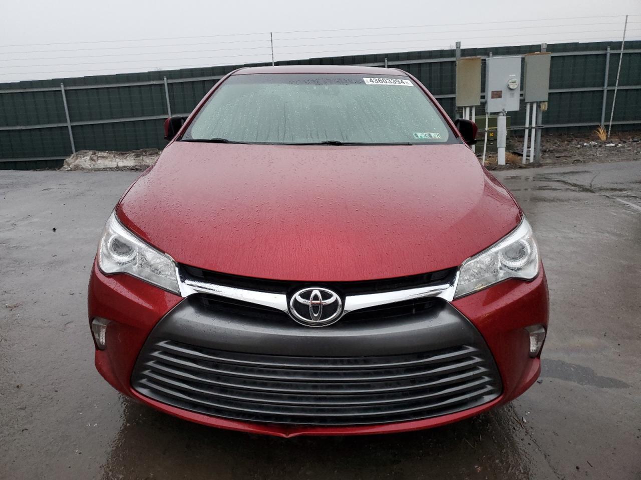 2017 TOYOTA CAMRY LE - Фото 5