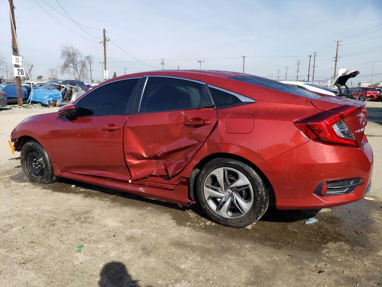 2019 HONDA CIVIC LX - Image 2
