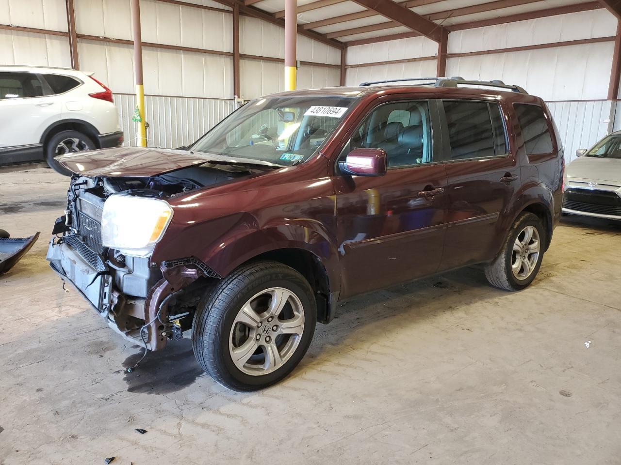 2012 HONDA PILOT EXL