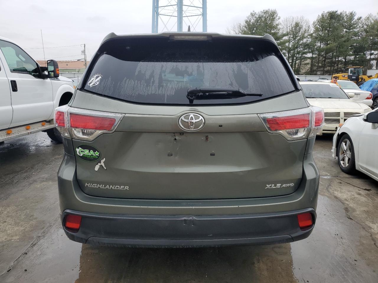 2015 TOYOTA HIGHLANDER - Фото 6