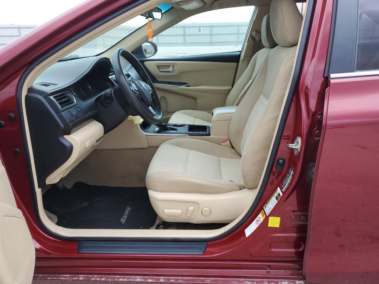 2016 TOYOTA CAMRY LE - Image 7