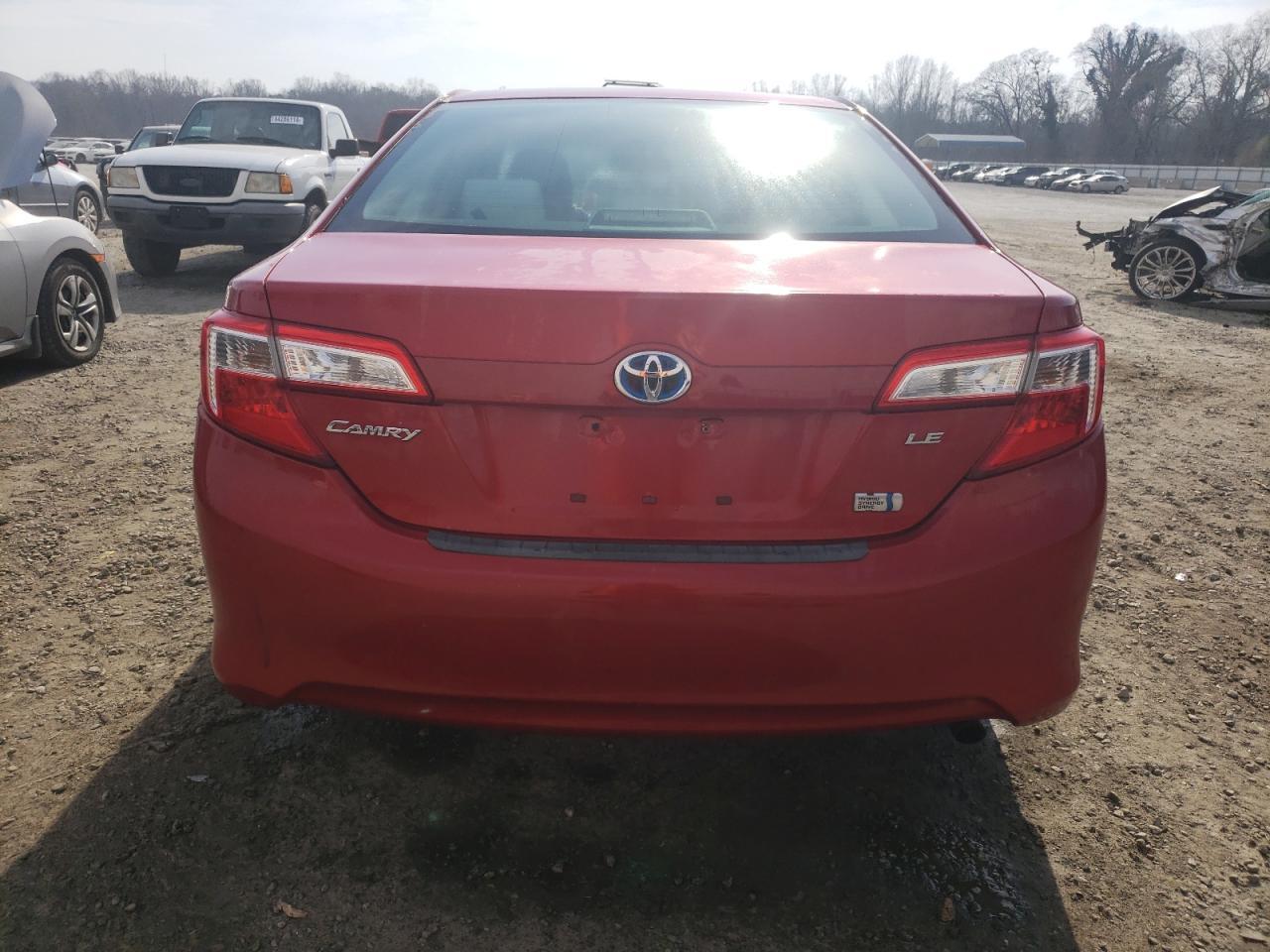 2012 TOYOTA CAMRY HYBR - Image 6