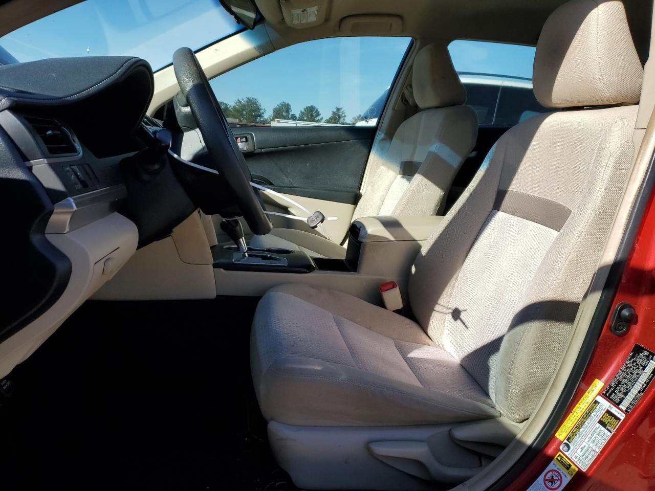 2012 TOYOTA CAMRY BASE - Image 7