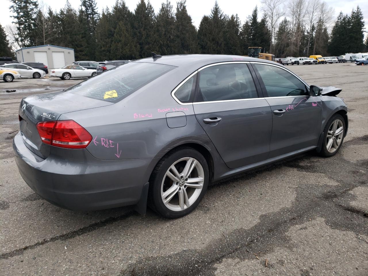 2014 VOLKSWAGEN PASSAT SE - Фото 3