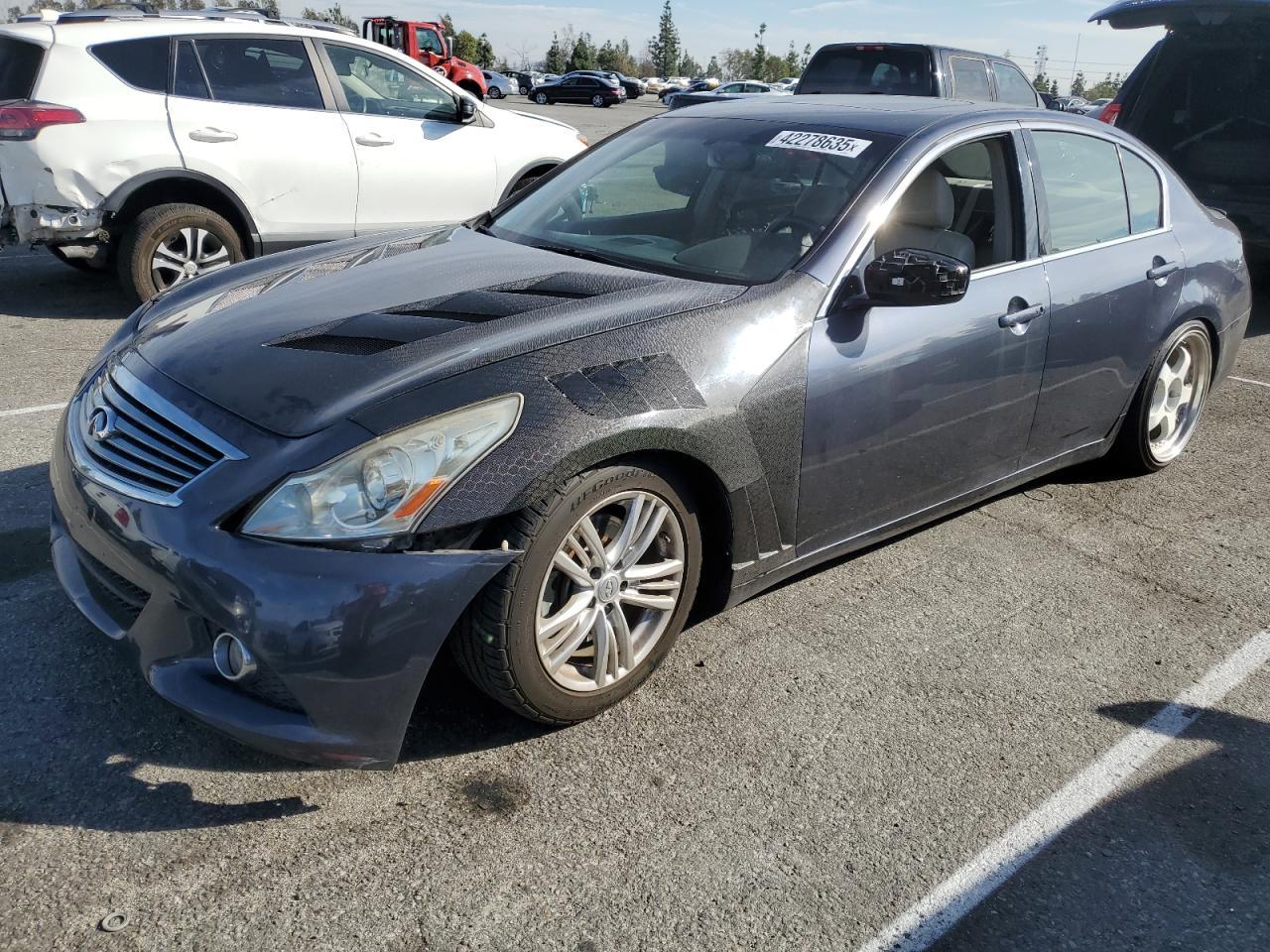 2011 INFINITI G37 BASE