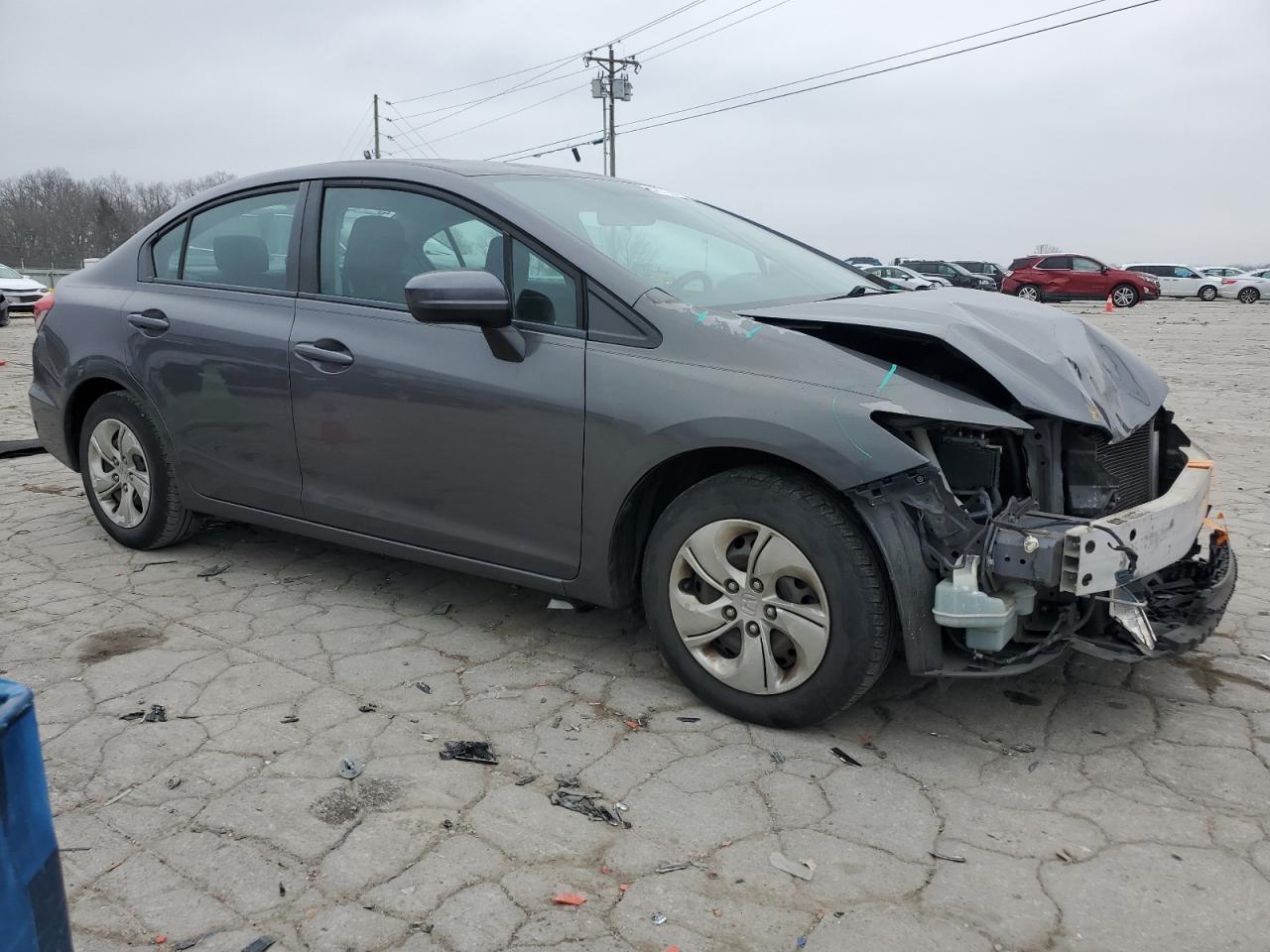 2014 HONDA CIVIC LX - Фото 4