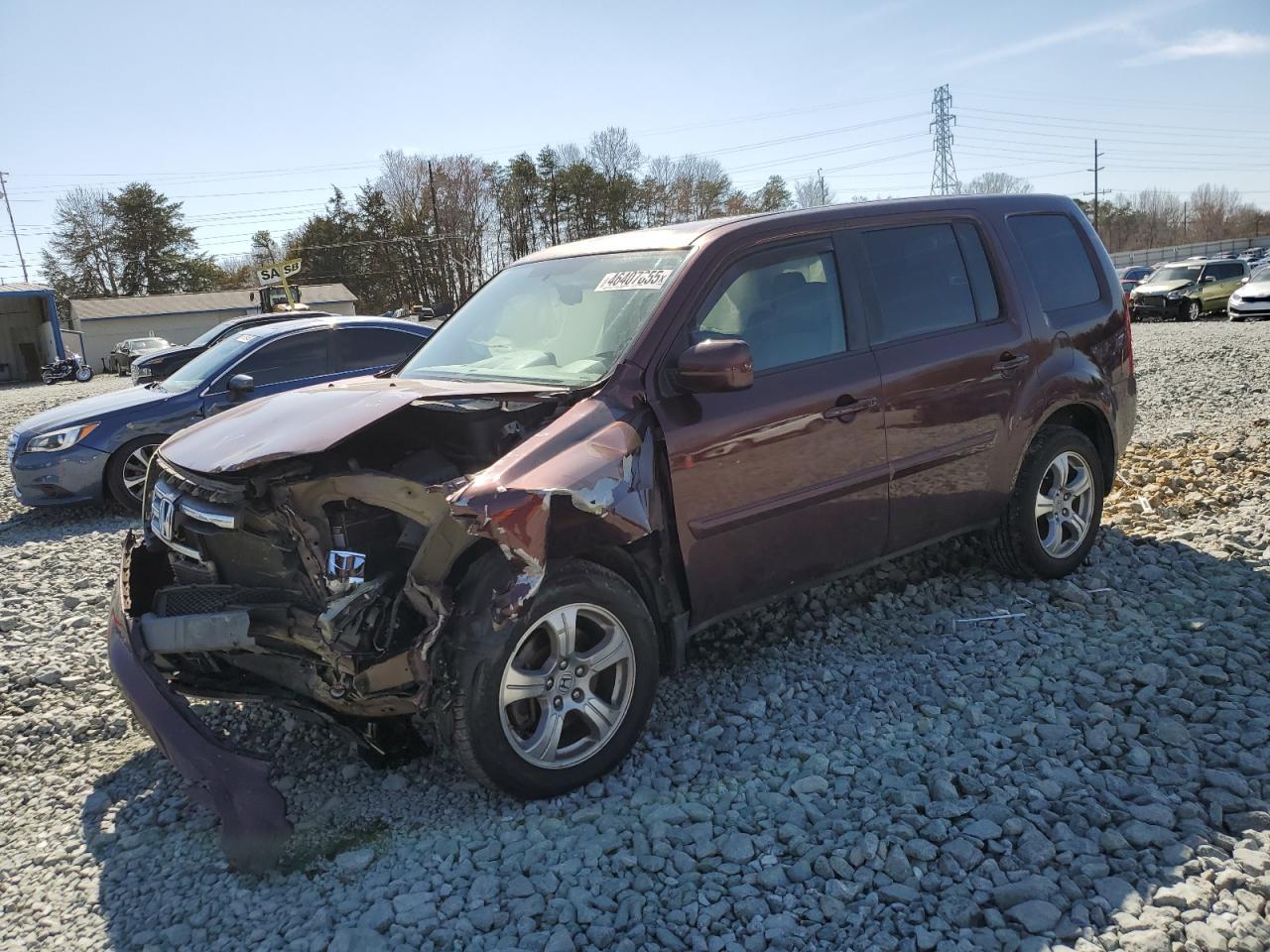 2013 HONDA PILOT EXL