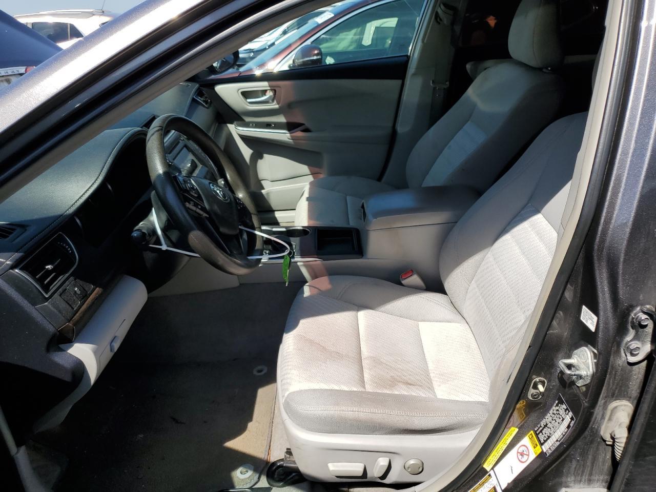 2016 TOYOTA CAMRY LE - Фото 7