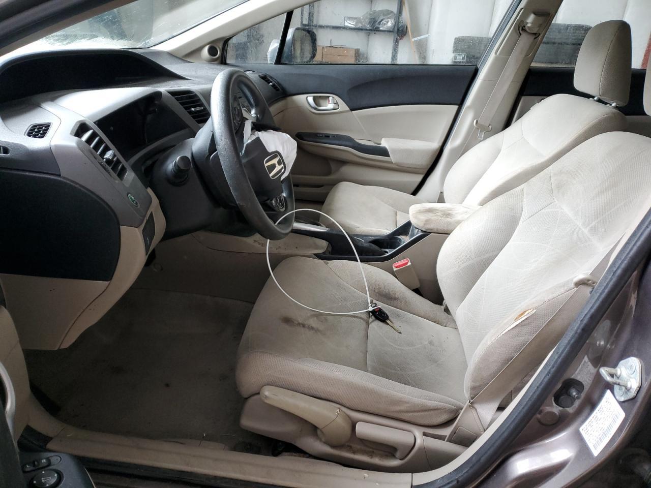 2012 HONDA CIVIC EX - Фото 7