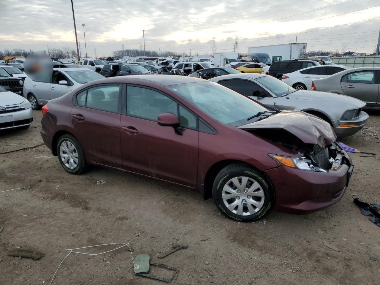 2012 HONDA CIVIC LX - Фото 4