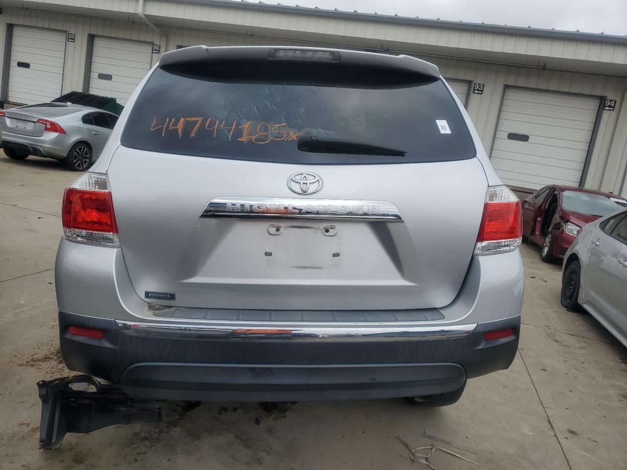2012 TOYOTA HIGHLANDER - Image 6