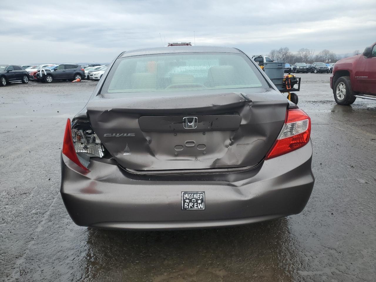2012 HONDA CIVIC EX - Фото 6