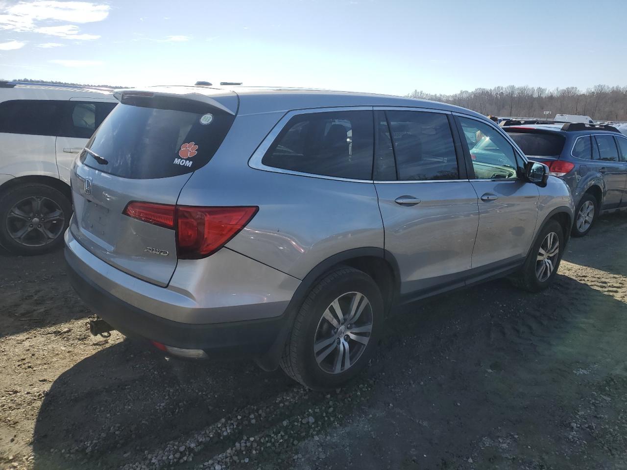 2017 HONDA PILOT EXL - Фото 3