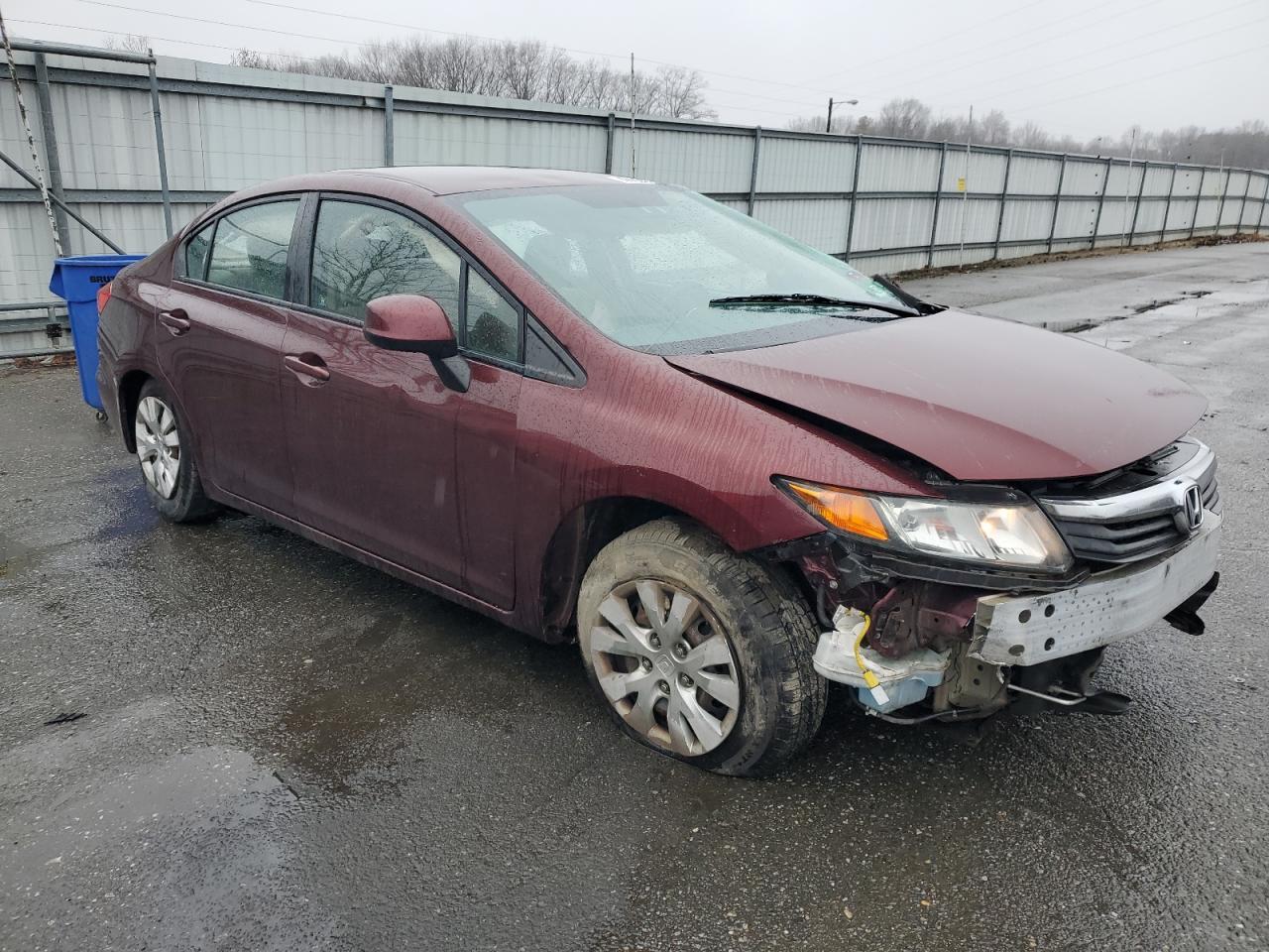 2012 HONDA CIVIC LX - Image 4